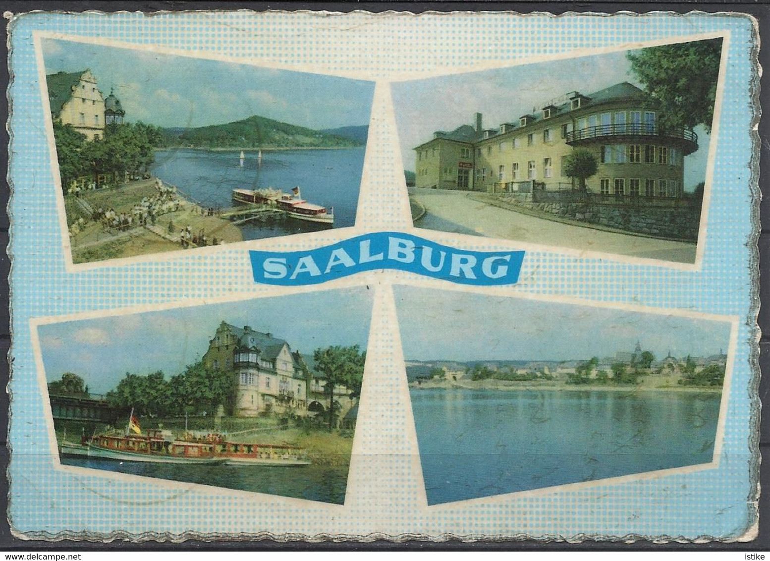 Germany, Saalburg, Multi View, 1960. - Saalburg
