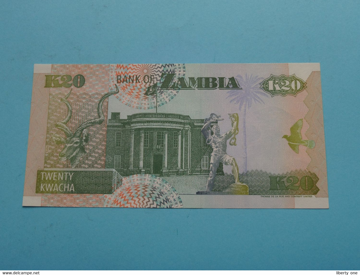 20 Twenty KWACHA > Bank Of ZAMBIA 1992 ( A/F7649002 ) ( For Grade, Please See Photo ) UNC ! - Zambie