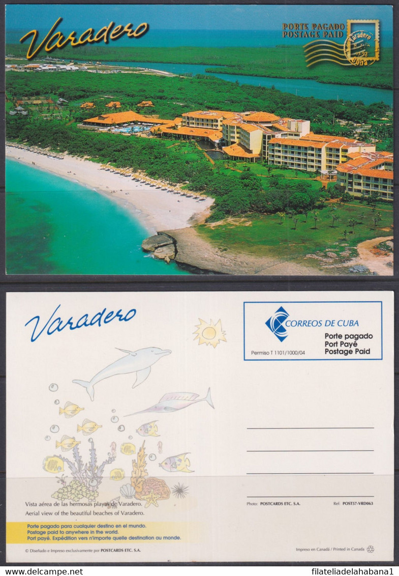 2004-EP-123 CUBA 2004 TOURISM VARADERO BEACH POSTAL STATIONERY UNUSED. - Other & Unclassified