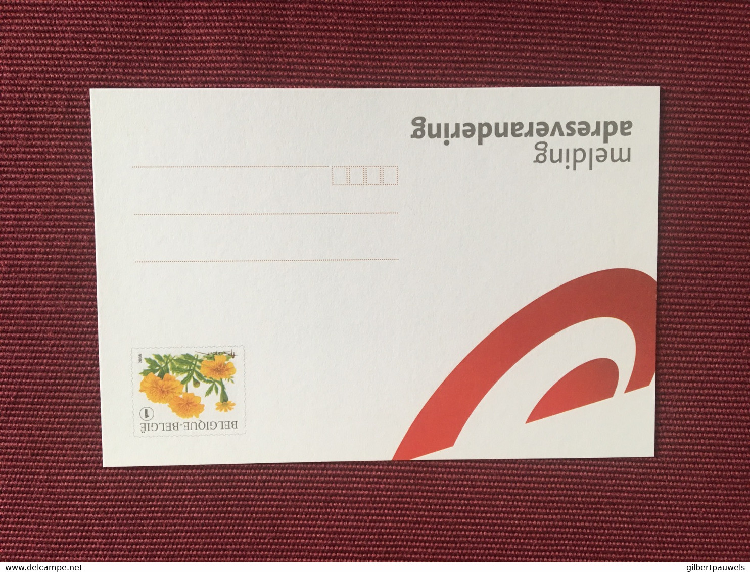 9 BRIEFKAARTEN - ADRES VERANDERING - POSTWAARDE 9 X 1,19€ - Addr. Chang.