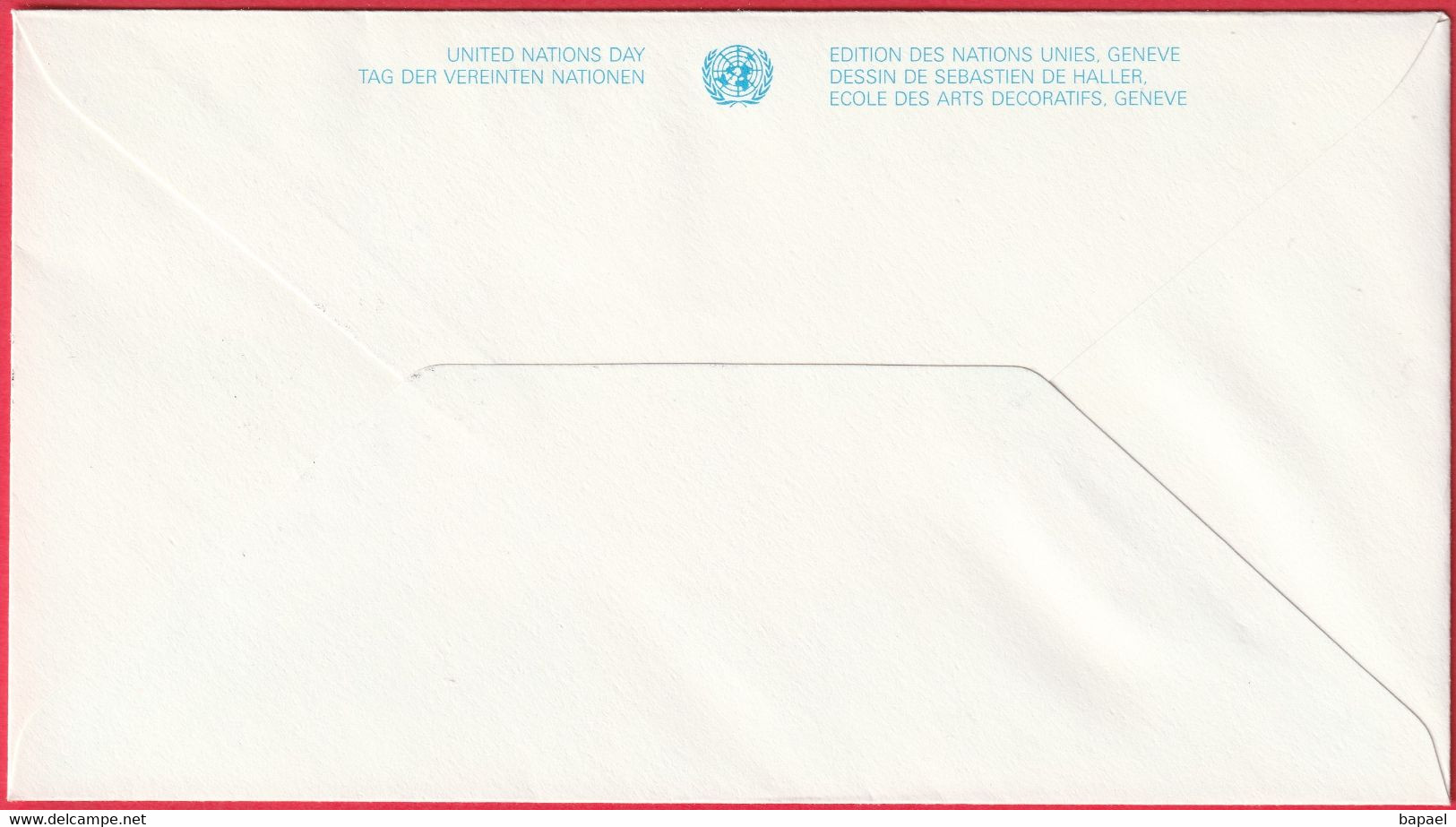 FDC - Enveloppe - Nations Unies - (New-York) (23-10-87) - Journée Des Nations Unies (Recto-Verso) - Lettres & Documents