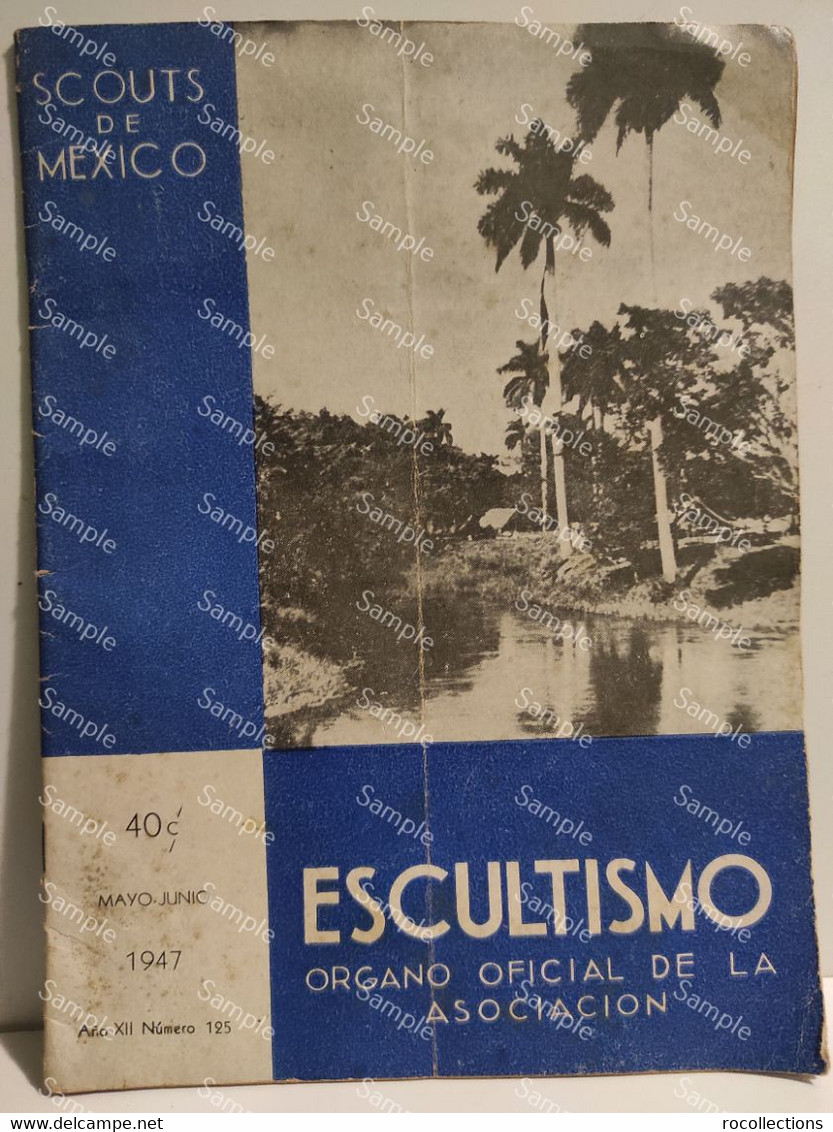 Mexico Boyscout Magazine SCOUT DE MEXICO Escultismo Organo Oficial De La Asociacion MAYO JUNIO 1947 - Sonstige & Ohne Zuordnung