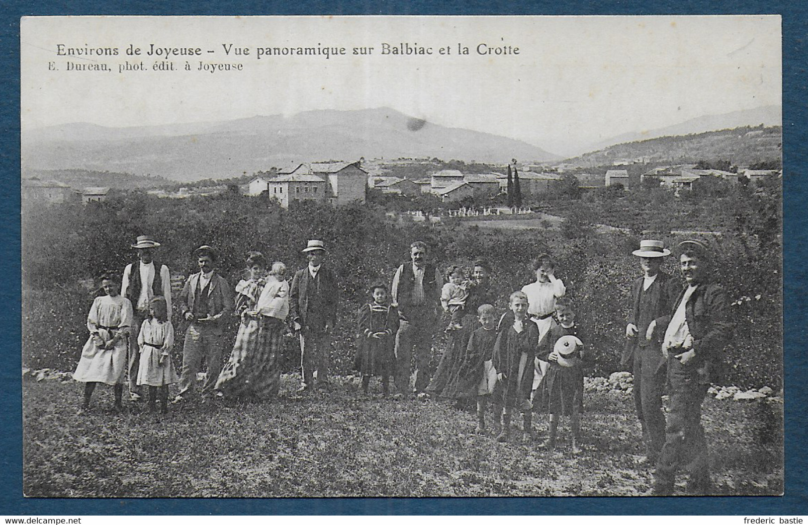 Environs De JOYEUSE - Vue Panoramique Sur Balbiac Et La Crote - Joyeuse