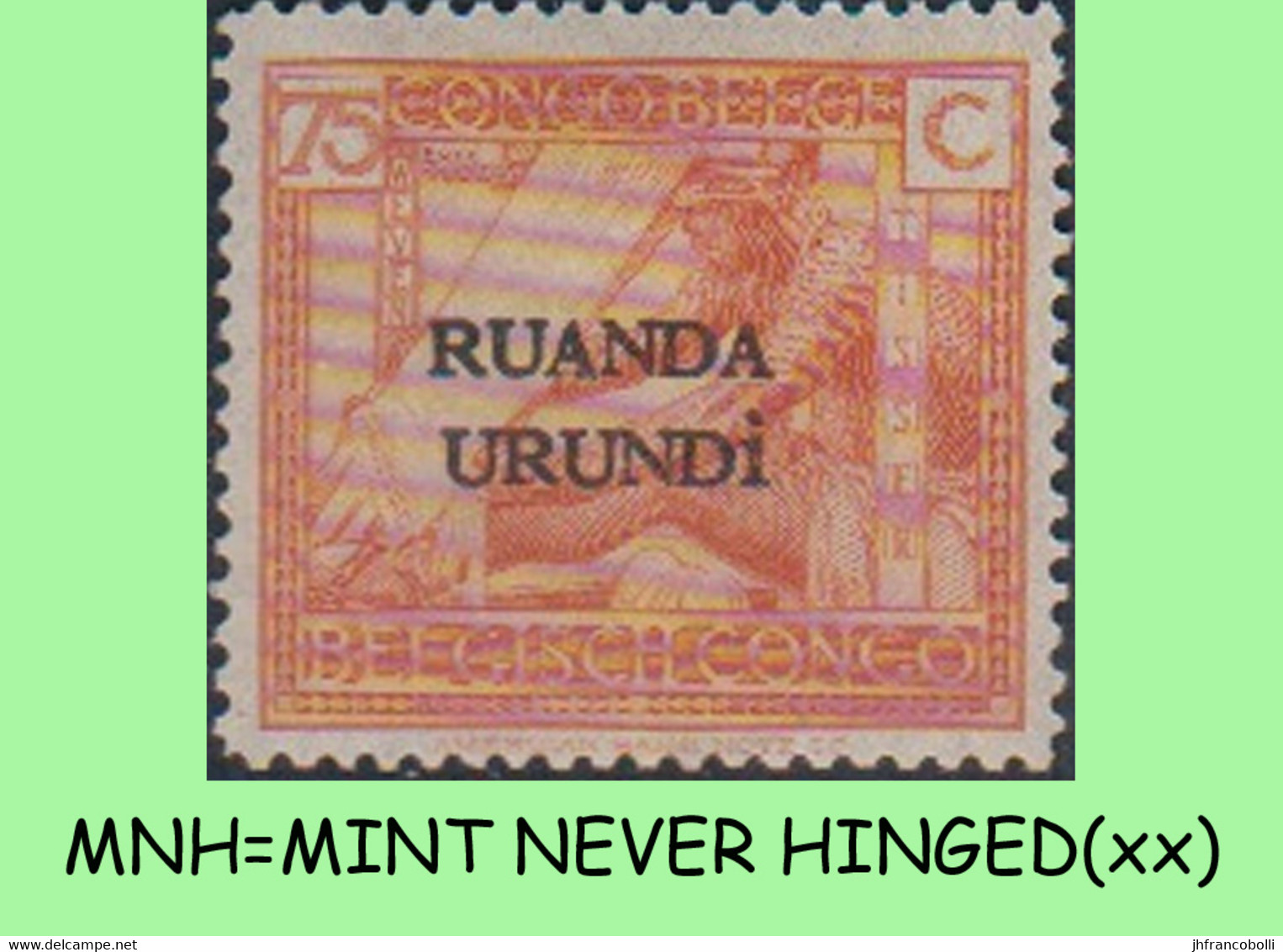 1924 ** RUANDA-URUNDI RU 050/060 MNH VLOORS -1- ( x 11 stamps )