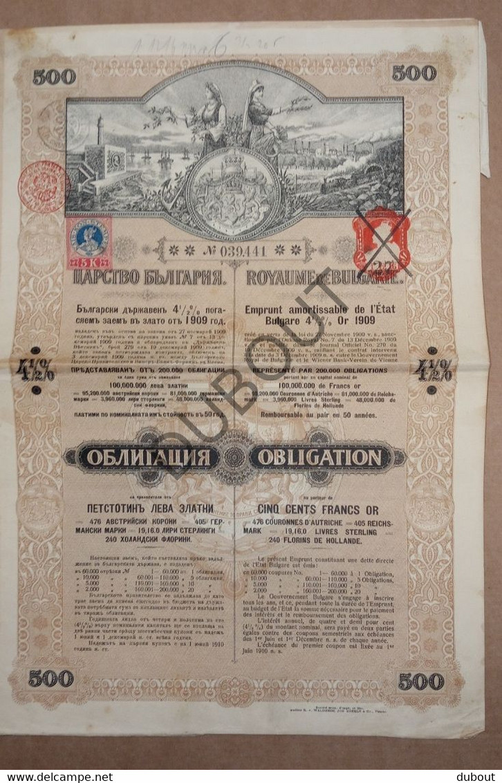 Aandelen - Roemenië - 1909  (V1787) - Unclassified