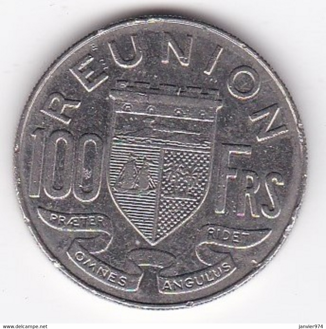 Ile De La Réunion 100 Francs 1969, En Nickel , Lec# 106 - Riunione