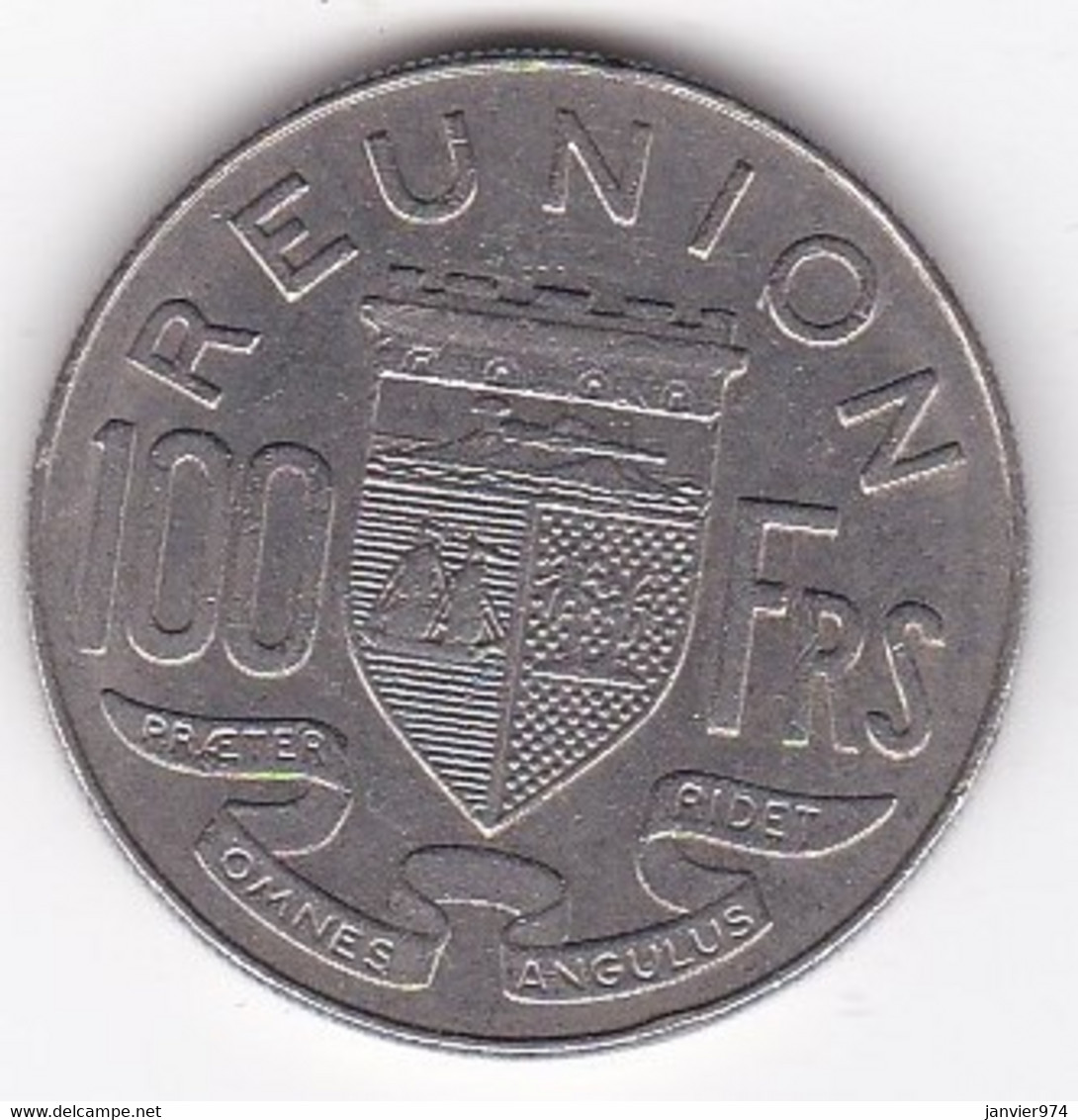 Ile De La Réunion 100 Francs 1969, En Nickel , Lec# 106 - Reunion