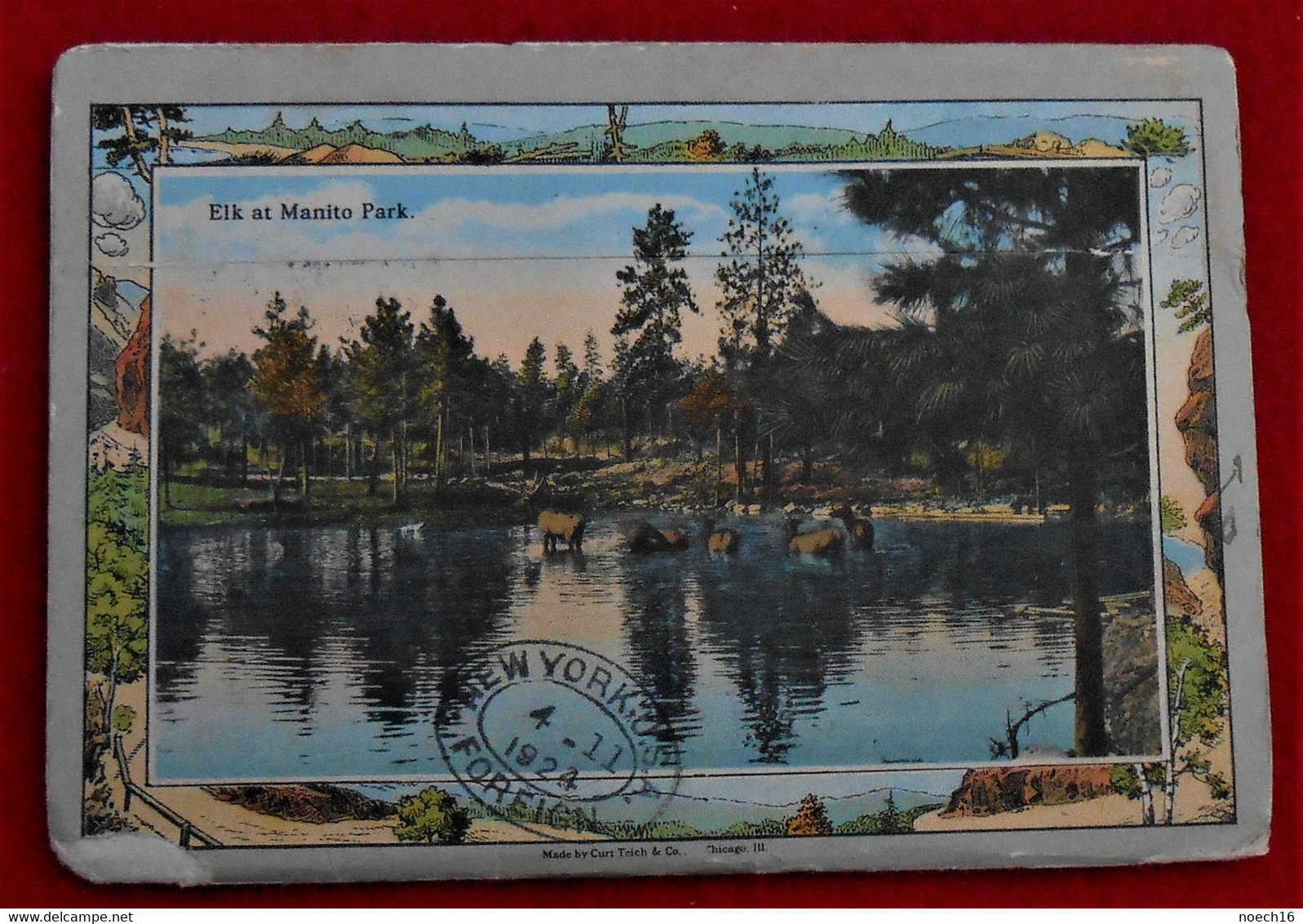 Carnet Postal 1924 Greetings From Spokane Wash - 18 Vues - Spokane