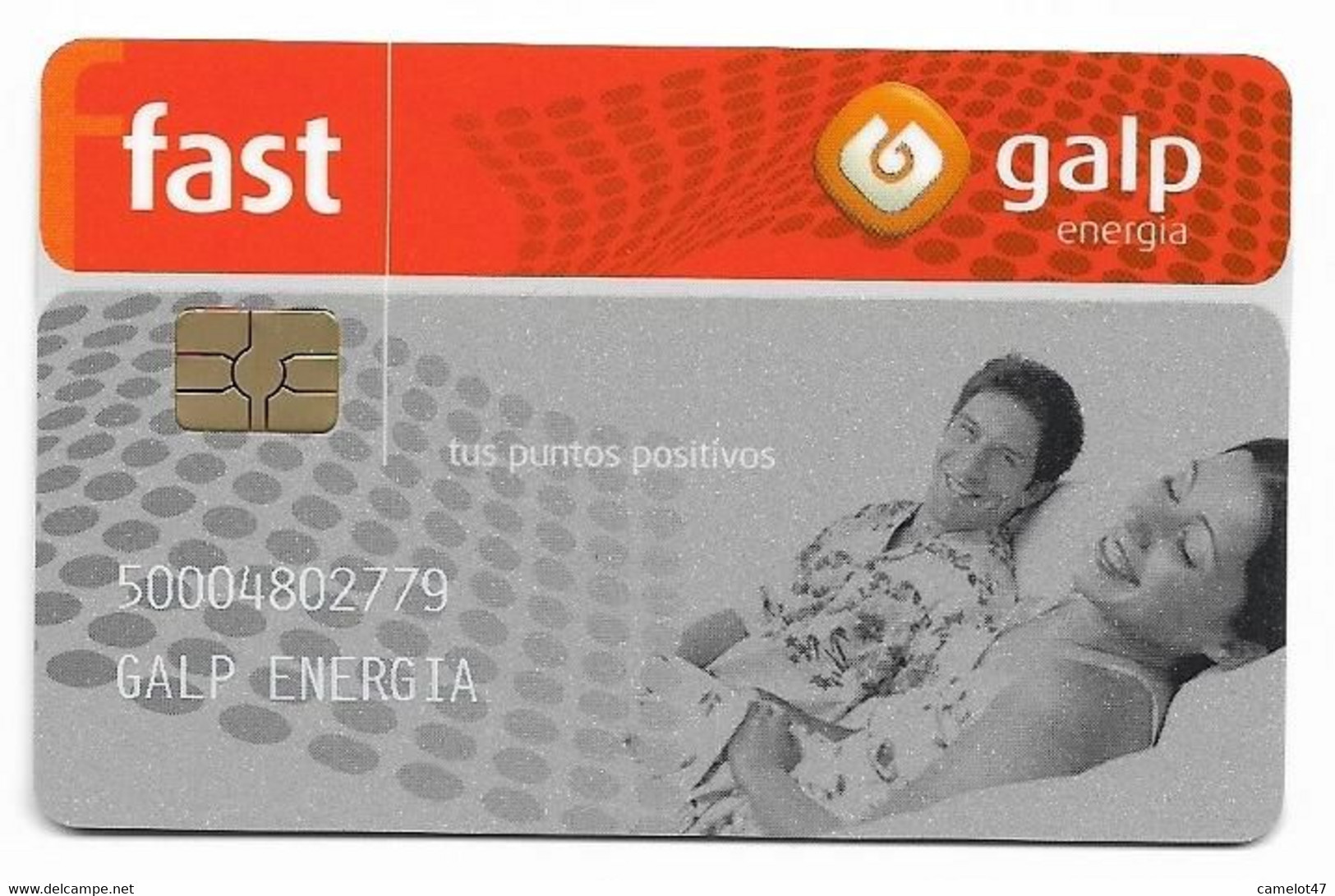 Galp Spain, Gas Stations Rewards Smart (chip) Card, # Galp-1  NOT A PHONE CARD - Oil