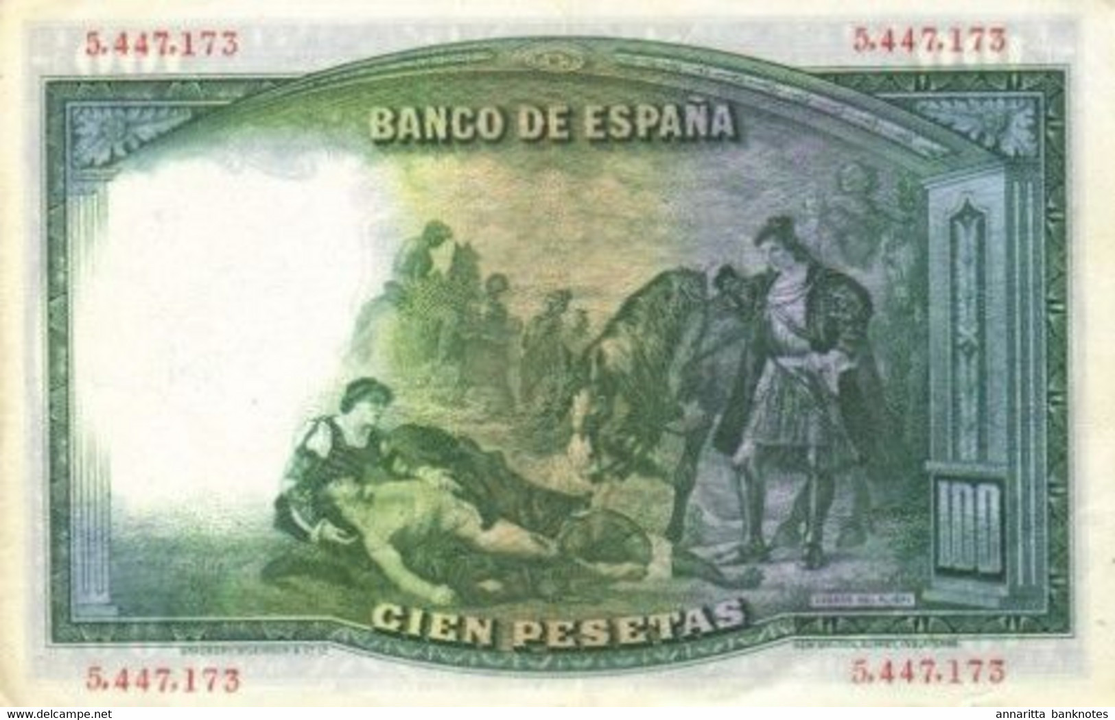 Spain 100  Pesetas 1931, XF (P-83a, B-525a) - 100 Peseten