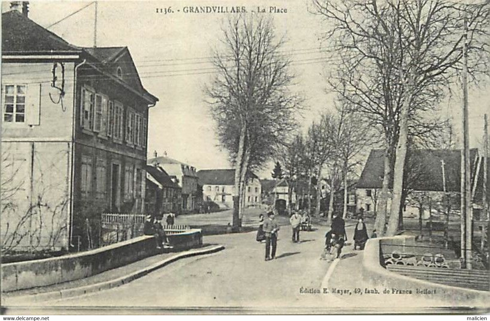 - Dpts Div.-ref-BF156- Territoire De Belfort - Grandvillars - La Place - - Grandvillars