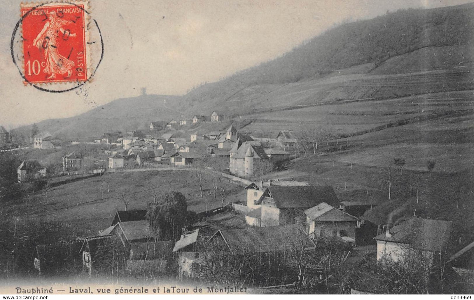 LAVAL (Isère) - Vue Générale Et La Tour De Montfallet - Laval