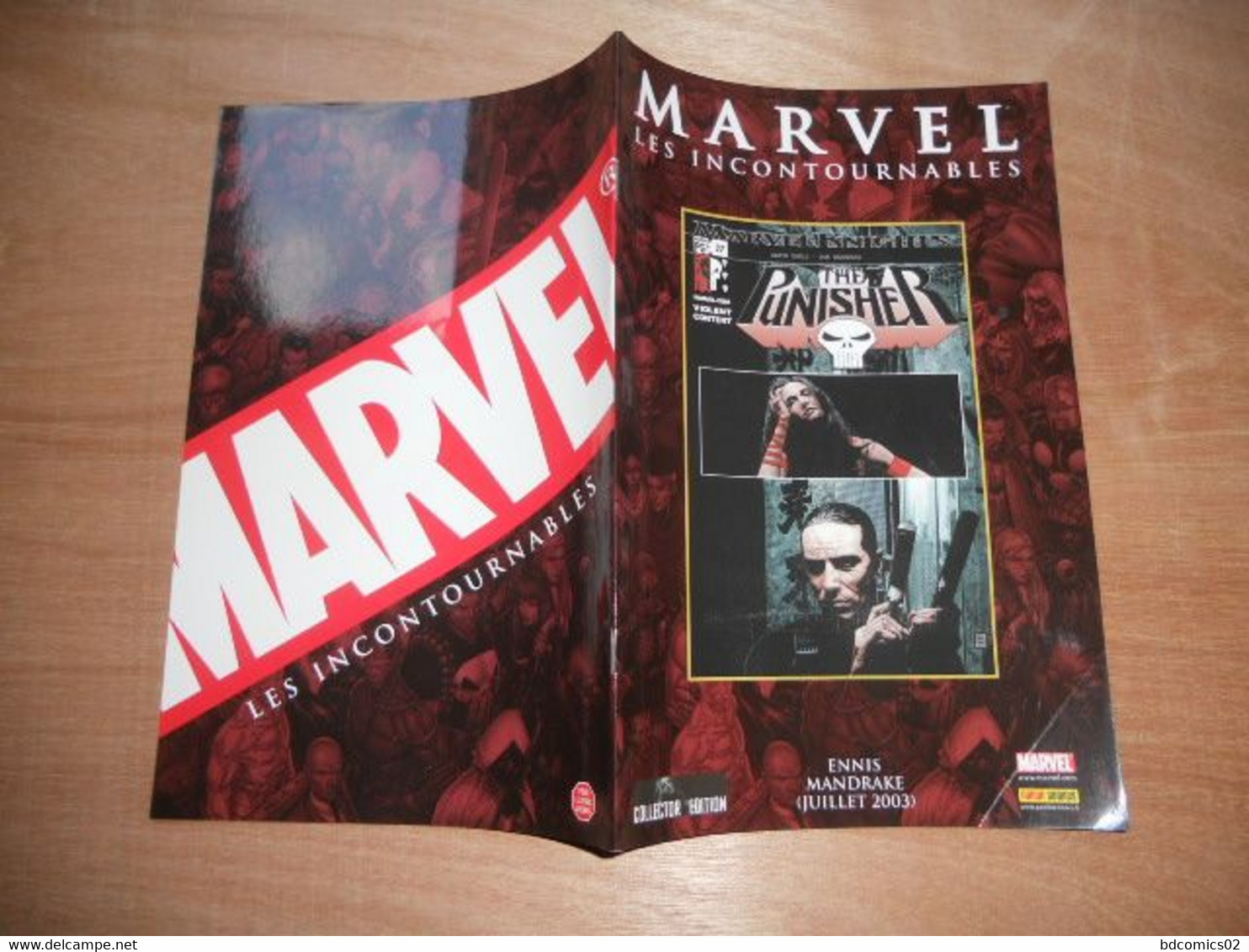 Fascicule Marvel Les Incontournables Collector N° 9 : The Punisher  Marvel Panini TBE - Thor