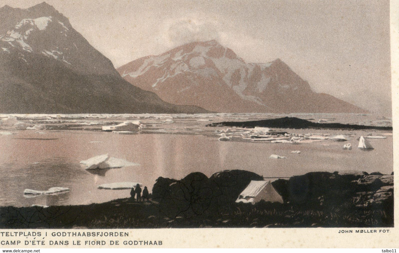 Groenland - Teltplads I Godthaabsfjorden - Camp D'été Dans Le Fiord De Godthaab - Greenland