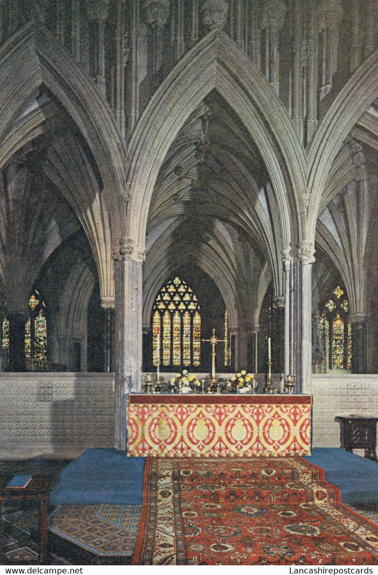 Postcard The High Altar Wells Cathedral  Somerset My Ref B25770 - Wells