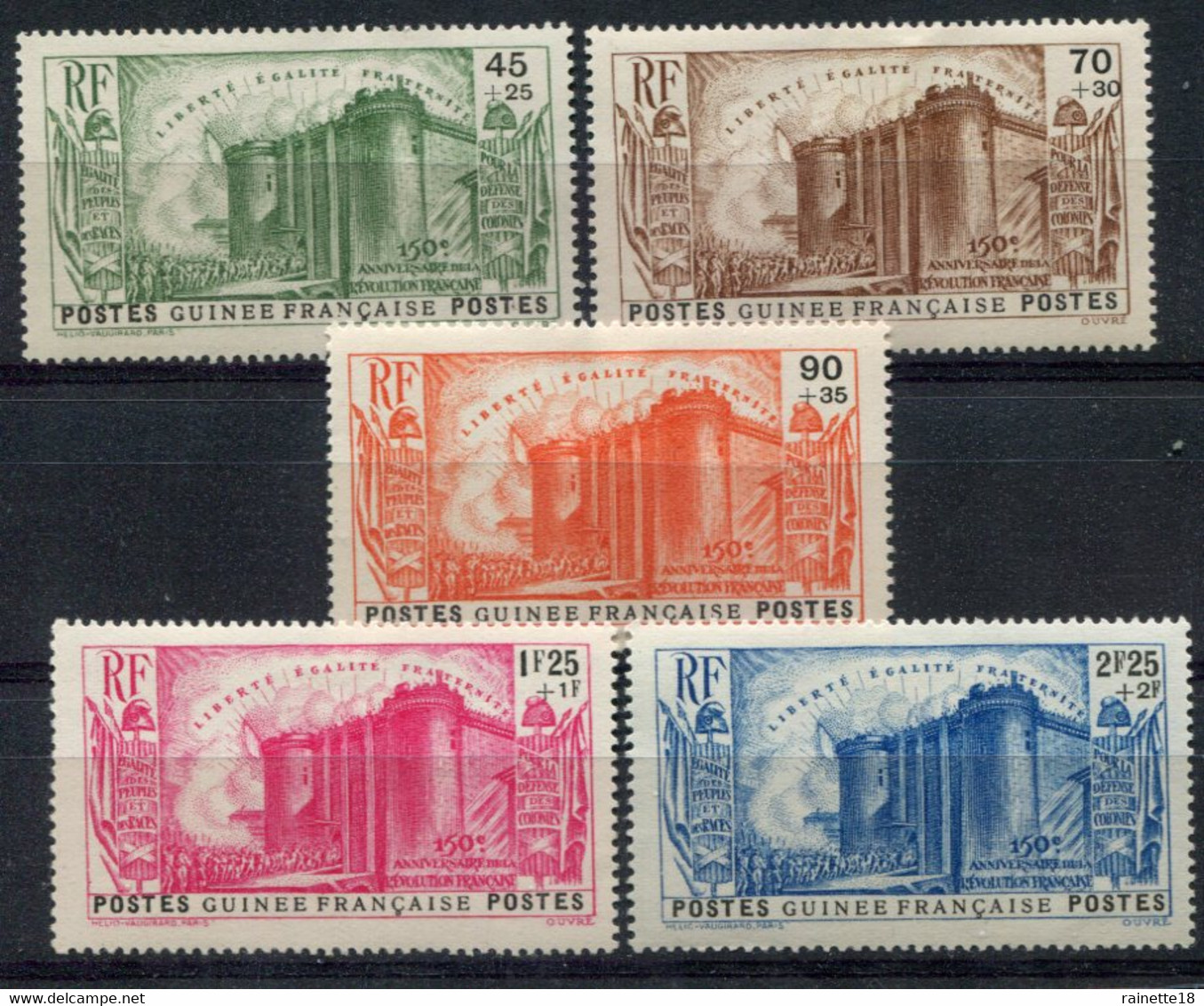 Guinée          153/157 ** - Unused Stamps