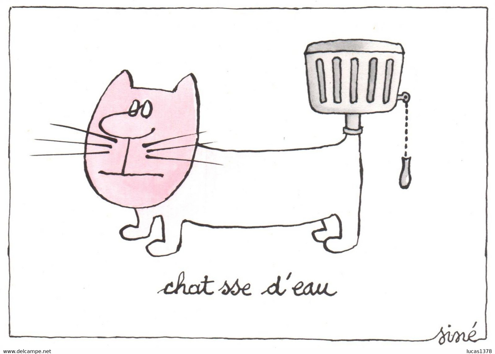 SINE / SERIE CHAT / CHAT SSE D EAU - Sine