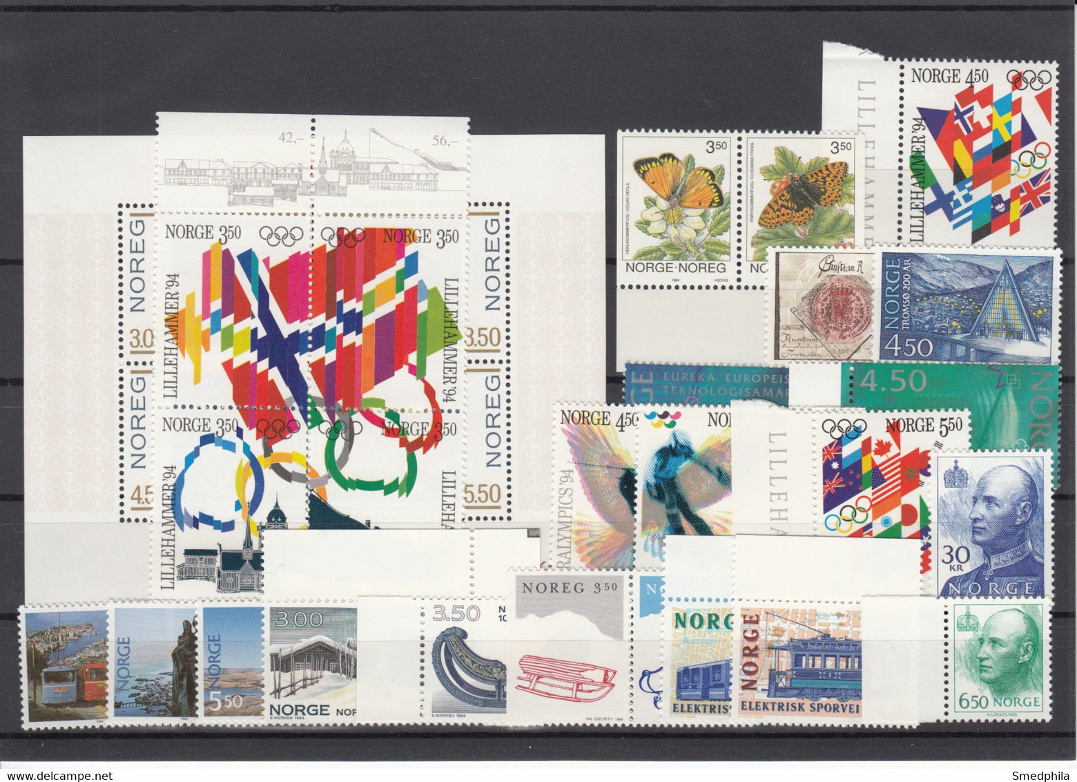 Norway 1994 - Full Year MNH ** - Années Complètes