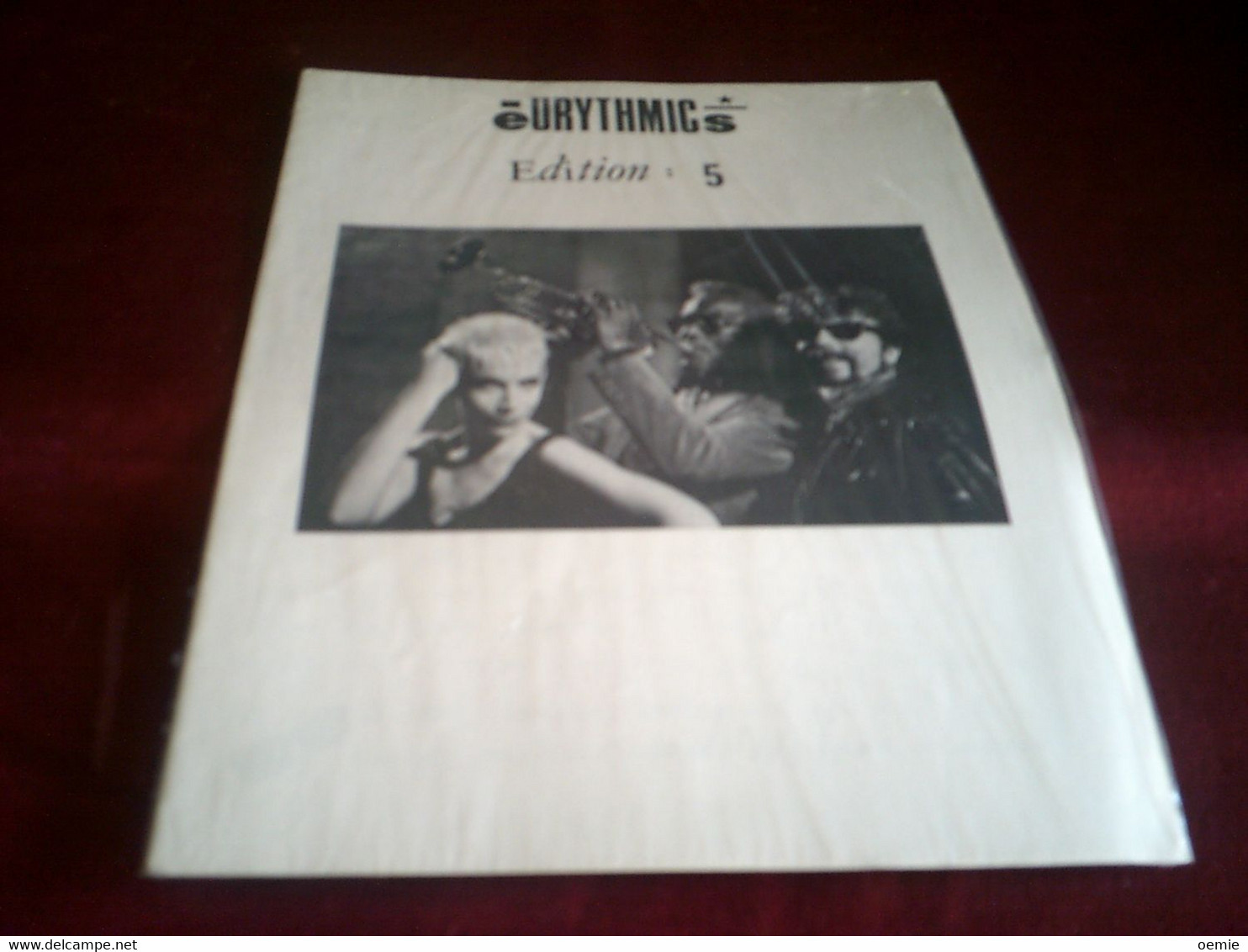 EURYTHMICS  °  FRANCINE  FAN CLUB  EDITION   5 - Culture