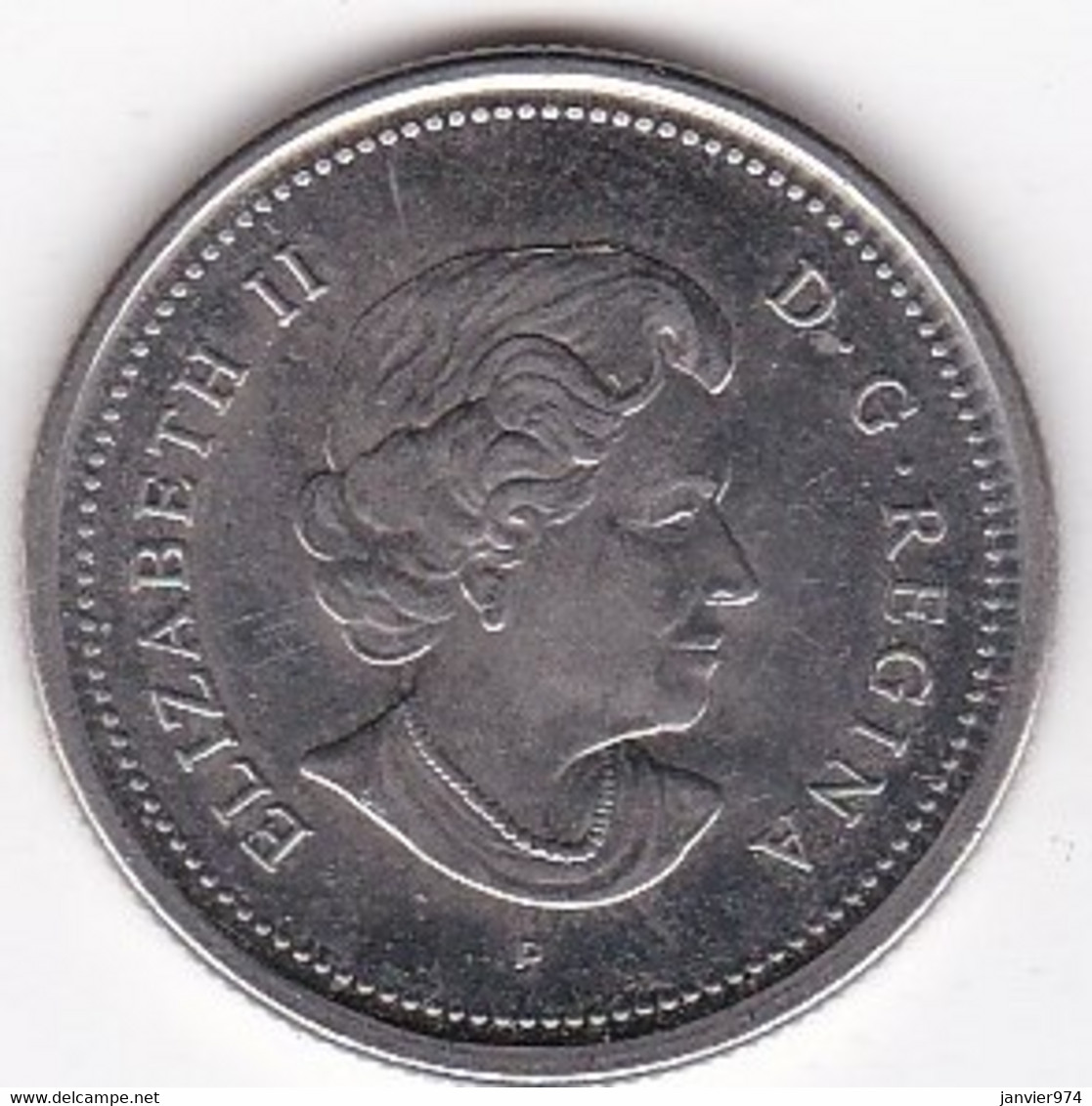 Canada 25 Cents 2003 P, Elizabeth II, En Acier Plaqué Nickel, KM# 493, Superbe - Canada