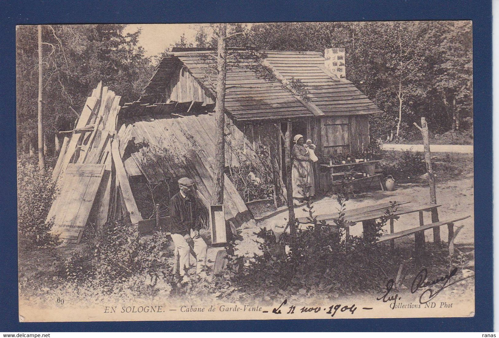 CPA En Sologne Série N° 69 Métier Circulé - Centre-Val De Loire