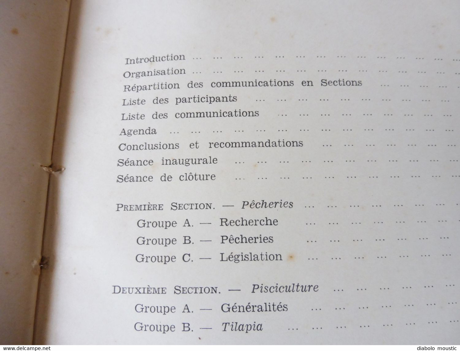 1950  Conférence Piscicole Anglo-Belge (pour une bonne production de poissons)- Elisabethville (Congo Belge)   bilingue