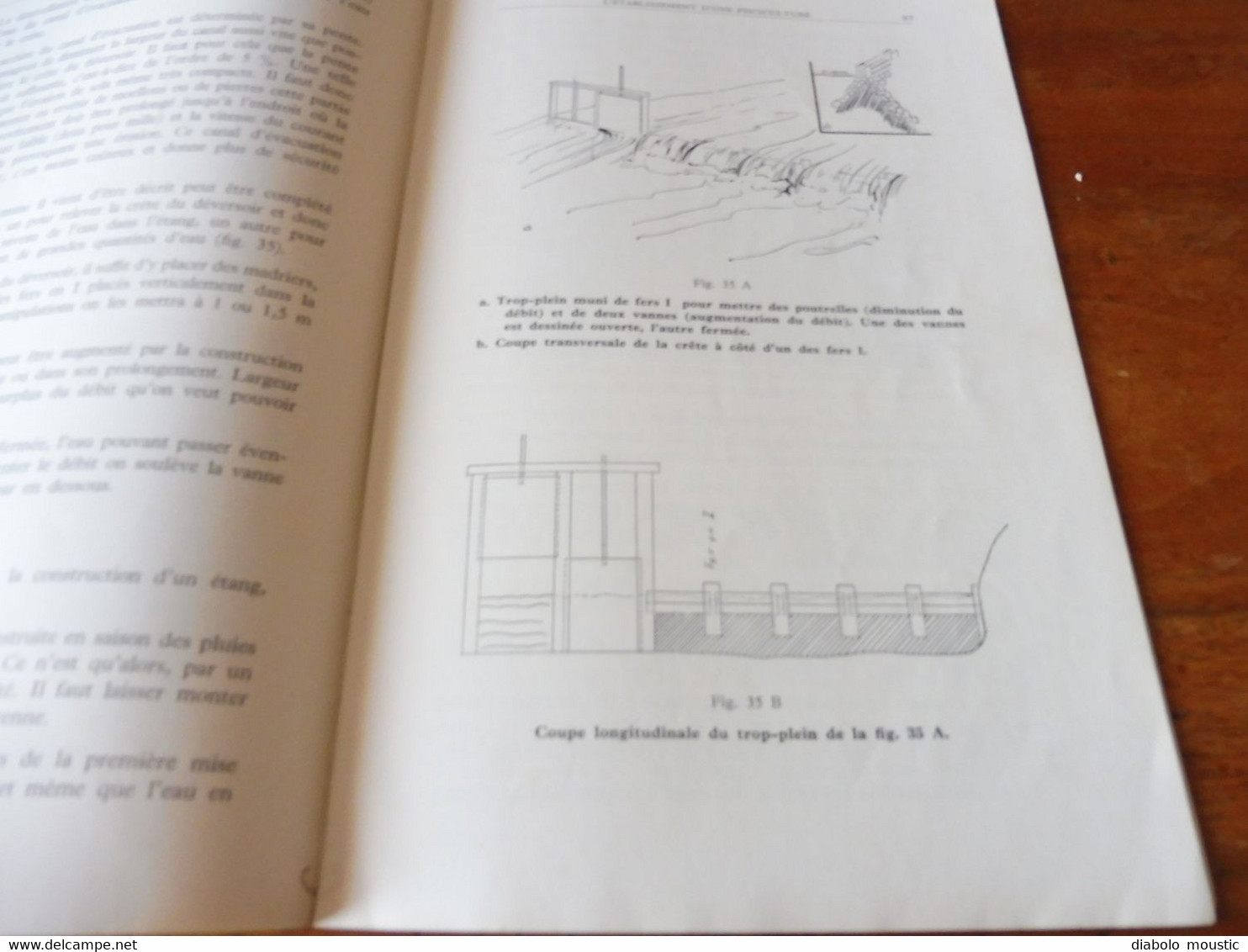 1950  La Construction d'Etangs de Pisciculture au Congo Belge  par A. F. de Bont ,  (Recherches piscicoles)