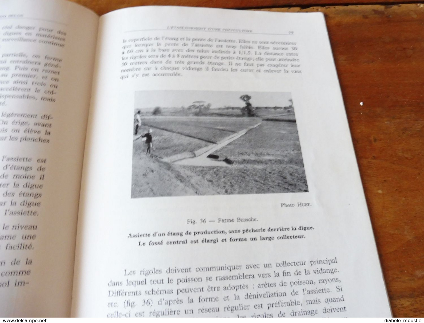 1950  La Construction d'Etangs de Pisciculture au Congo Belge  par A. F. de Bont ,  (Recherches piscicoles)