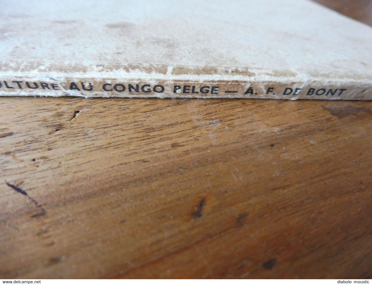 1950  La Construction d'Etangs de Pisciculture au Congo Belge  par A. F. de Bont ,  (Recherches piscicoles)