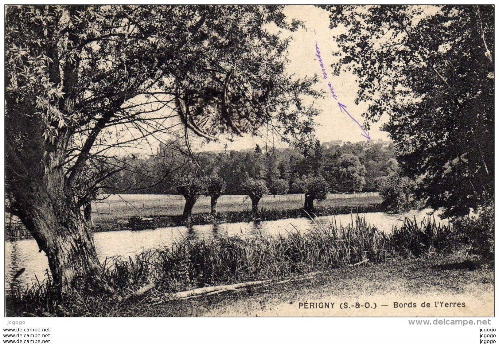 PERIGNY  Bords De  L'Yerres   2 Scans - Perigny