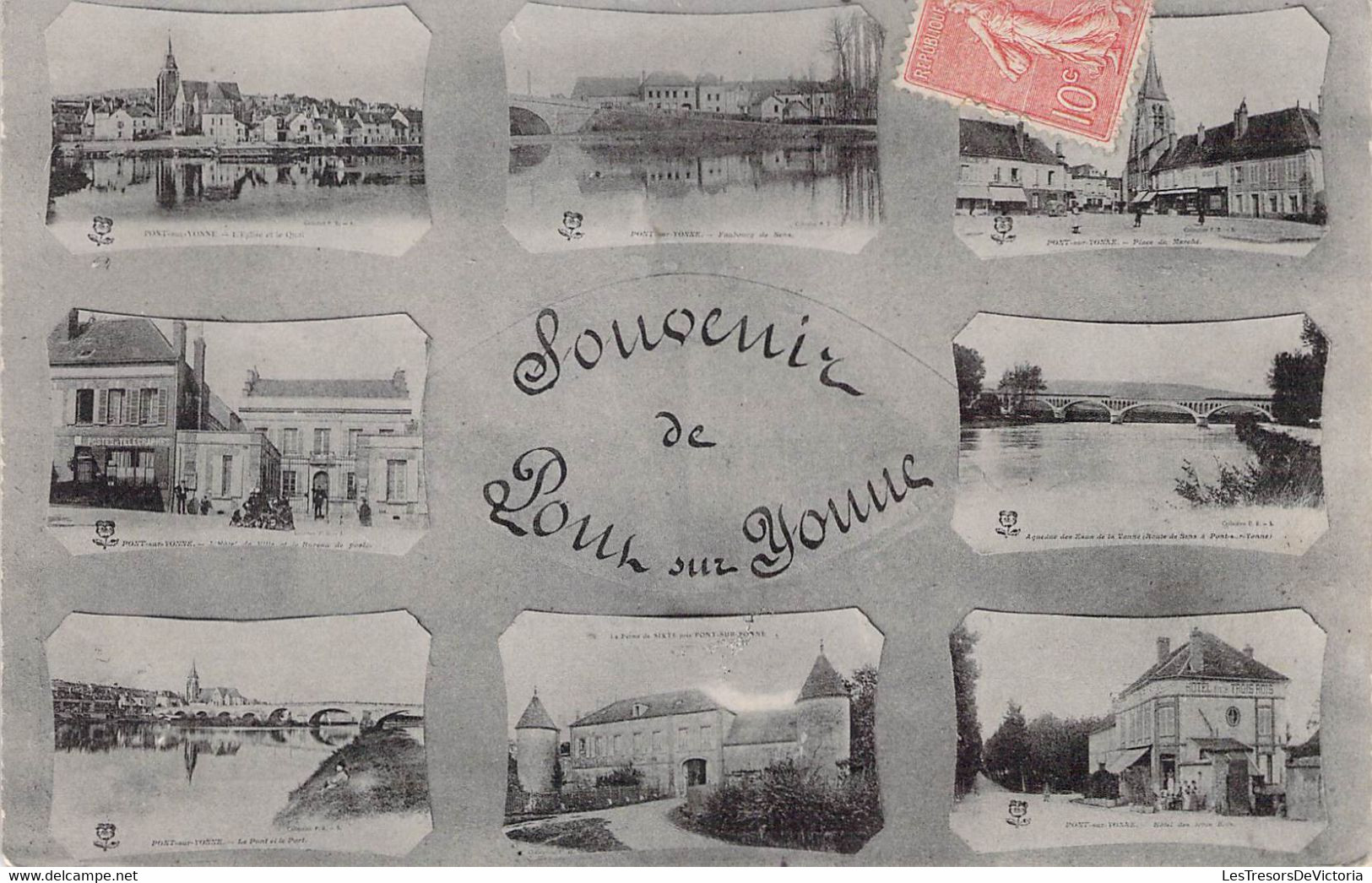 CPA SOUVENIR DE - POU  Sur YONNE - Souvenir De...