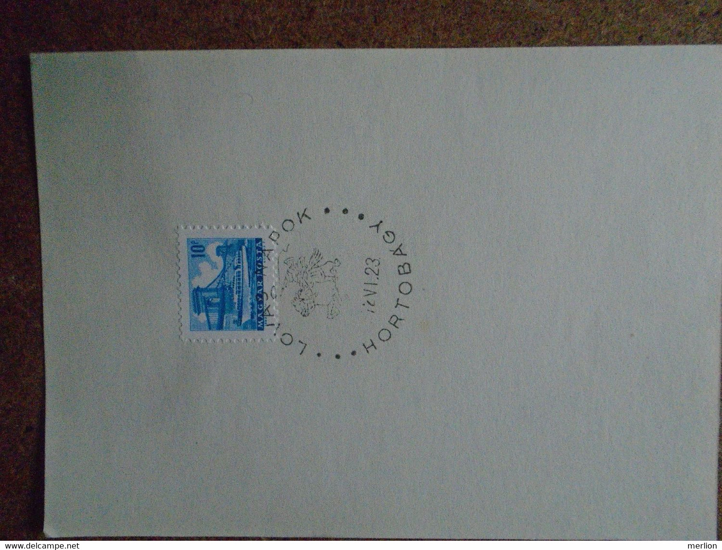 D191081   Hungary    Commemorative Handstamp  -  Equestrian Days - Journées équestres Hortobágy 1972 - Other & Unclassified