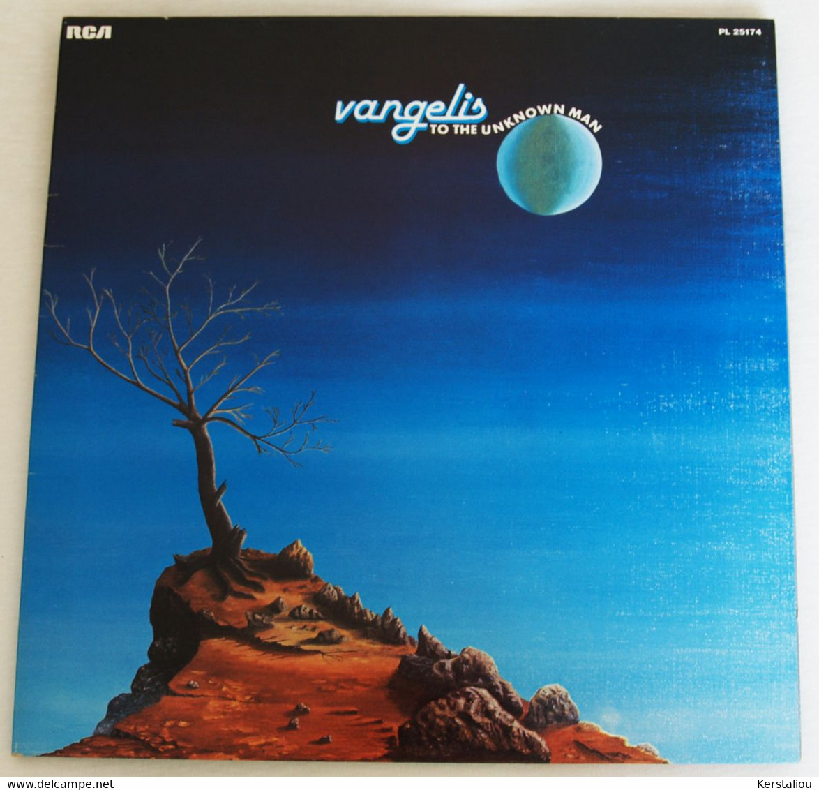 VANGELIS – "To The Unknown Man" – LP – 1977 – PL 25174 – RCA – Made In France - Compilaciones