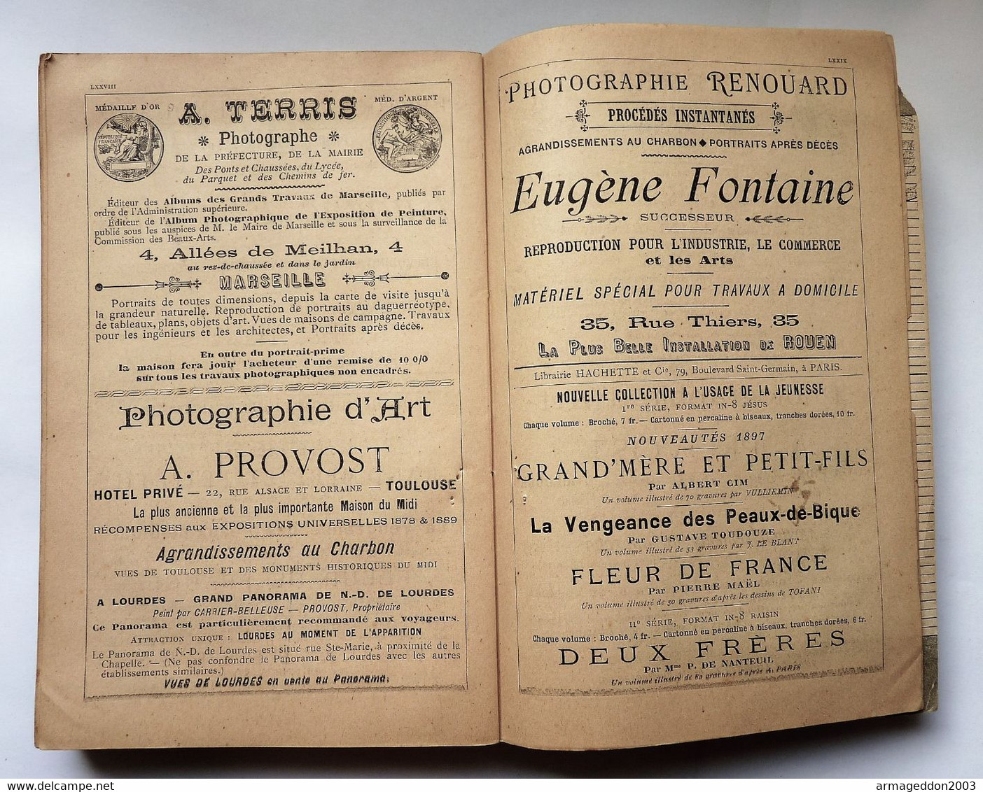 ALMANACH HACHETTE 1897 - PETITE ENCYCLOPEDIE POPULAIRE DE LA VIE PRATIQUE be