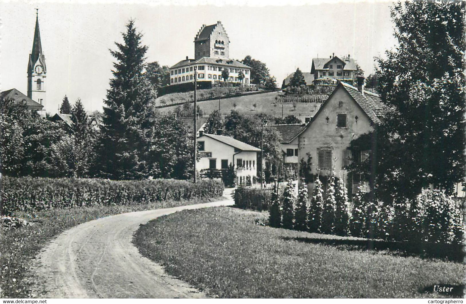 Switzerland Zurich USTER Photoglob Wehrli&Vouga&Copostcard - Uster