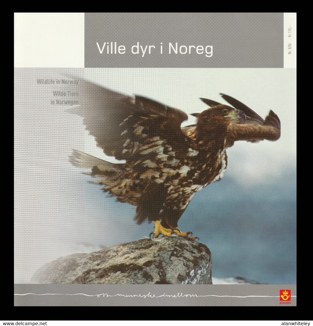 NORWAY 2006 Wild Animals (1st Issue): Collectors' Pack UM/MNH + CANCELLED - Briefe U. Dokumente