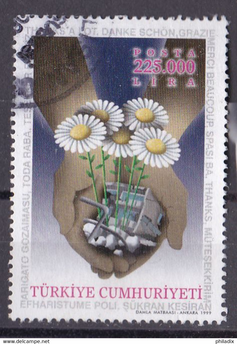 Türkei Marke Von 1999 O/used (A2-51) - Used Stamps
