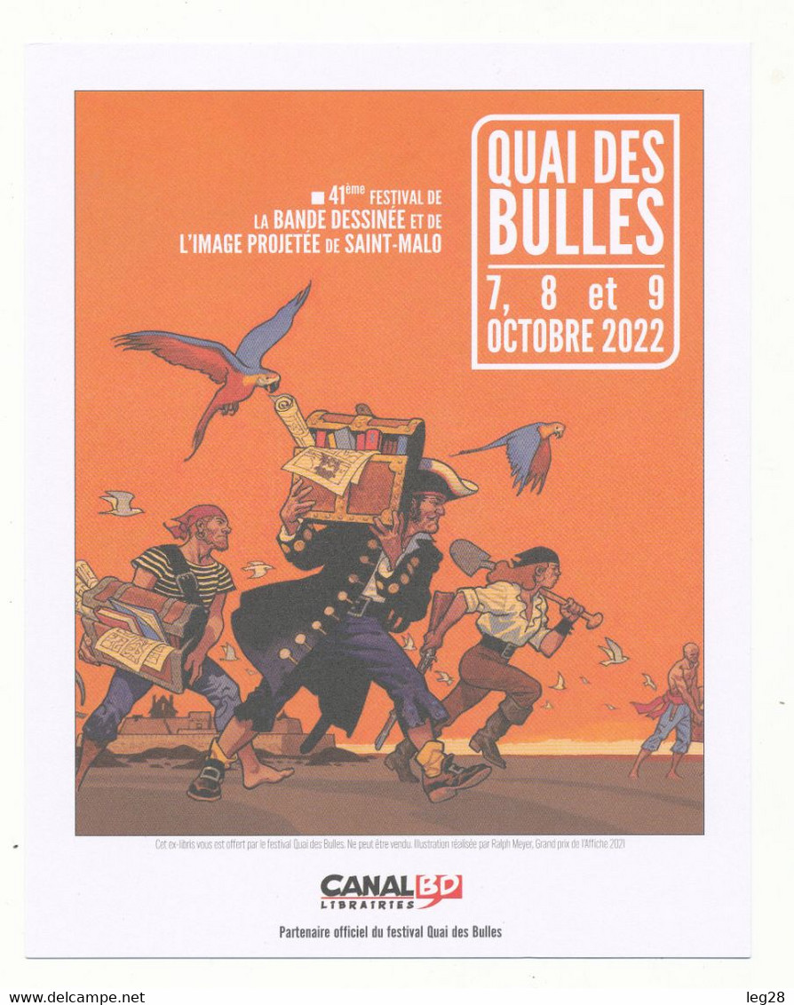 41ème FESTIVAL BD  QUAI DES BULLES - Plakate & Offsets