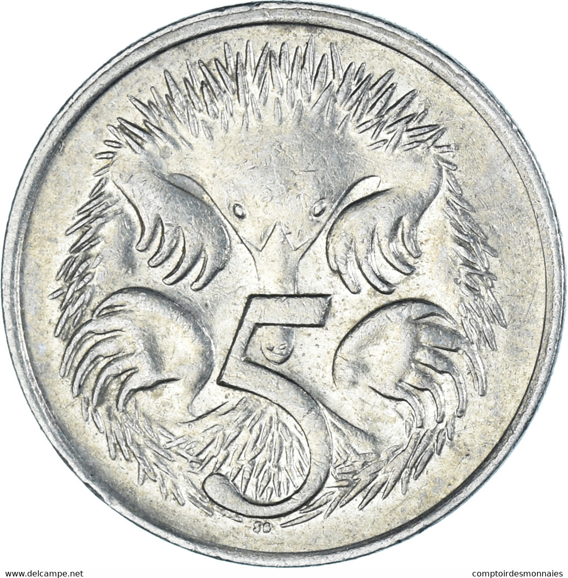 Monnaie, Australie, 5 Cents, 1976 - 5 Cents