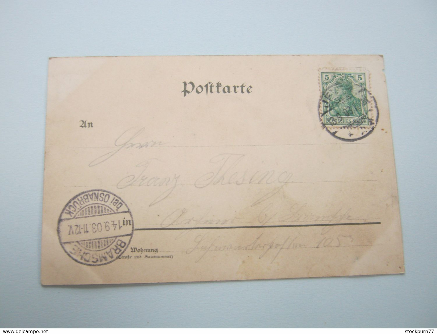 JEVER  ,  Schöne Karte  Um 1903 , Altersspuren - Jever