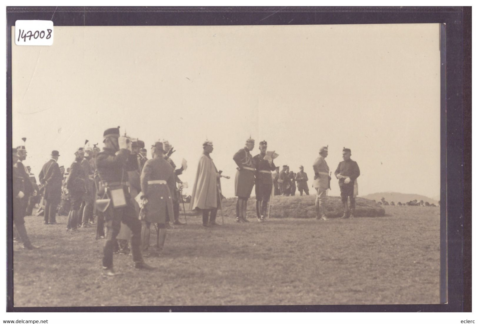 ARMEE SUISSE - MILITAIRE - KAISER WILHELM II BEI DEN SCHWEIZER MANÖVERN 1912 - TB - Elm