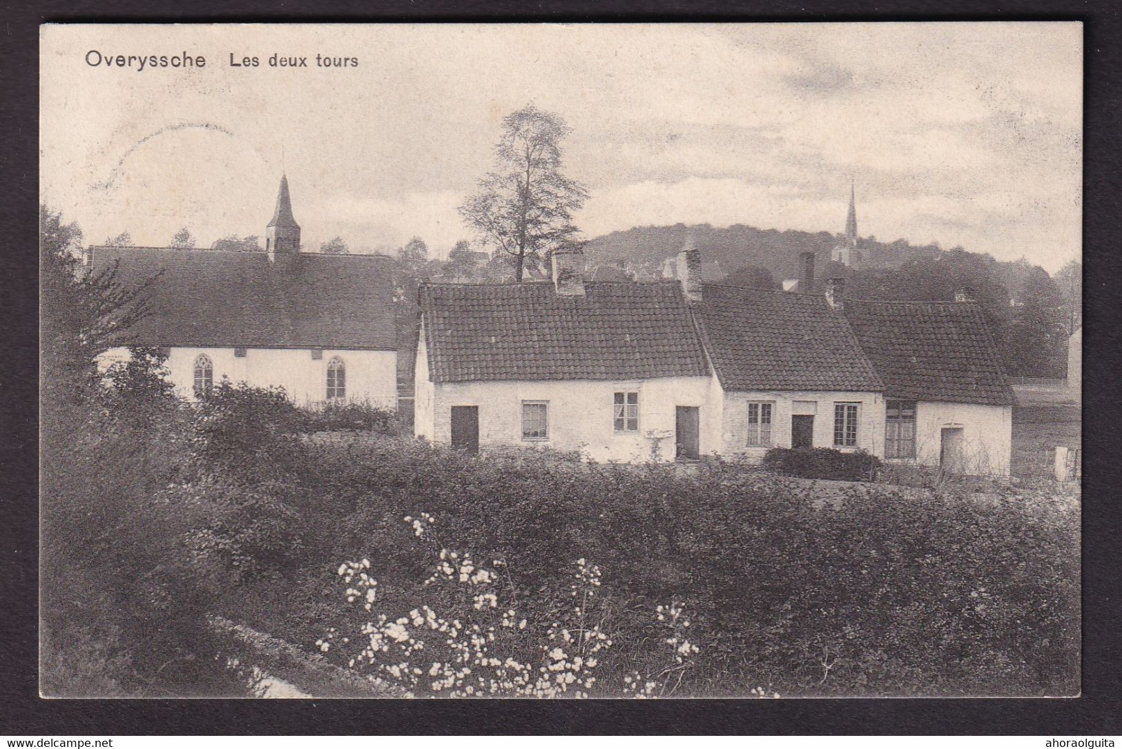 DDBB 879 A - Carte-Vue OVERYSSCHE - Les Deux Tours, Edit. Vandendael, Overyssche - TP Albert 1919 - Overijse