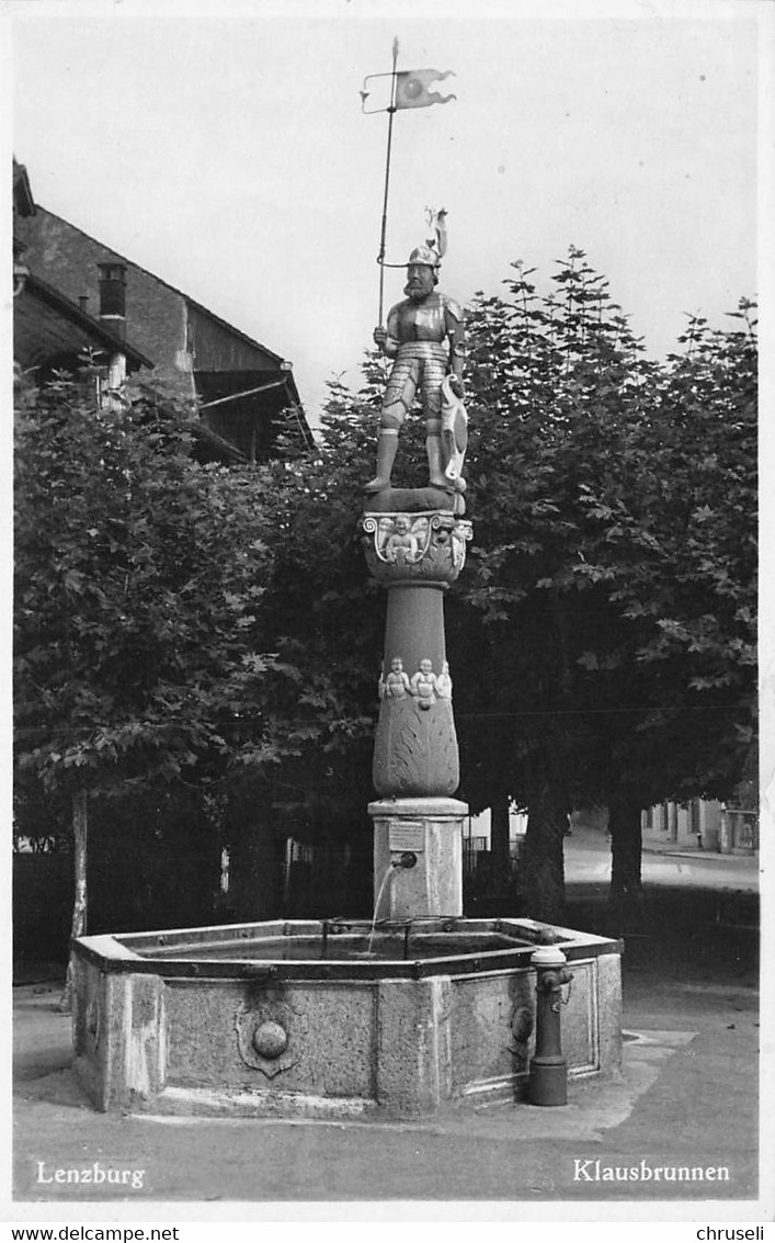 Lenzburg  Klausbrunnen - Lenzburg