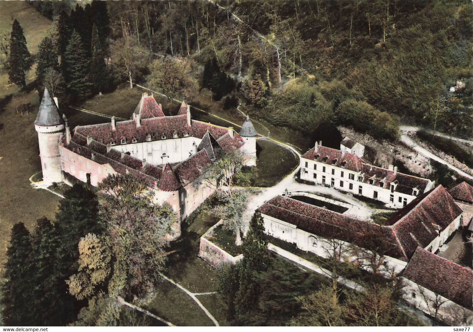 BAZOCHES - Vue Générale Aérienne Du Château - Bazoches