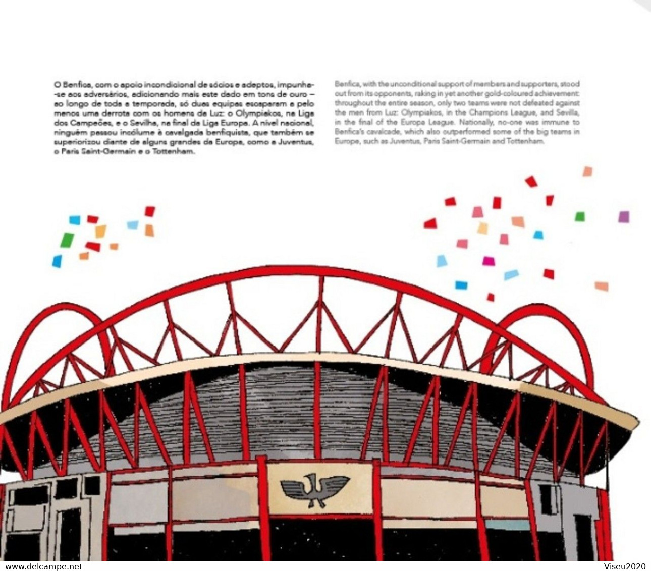 Portugal 2014 My Benfica 2014 - LIVRO TEMATICO CTT - Buch Des Jahres