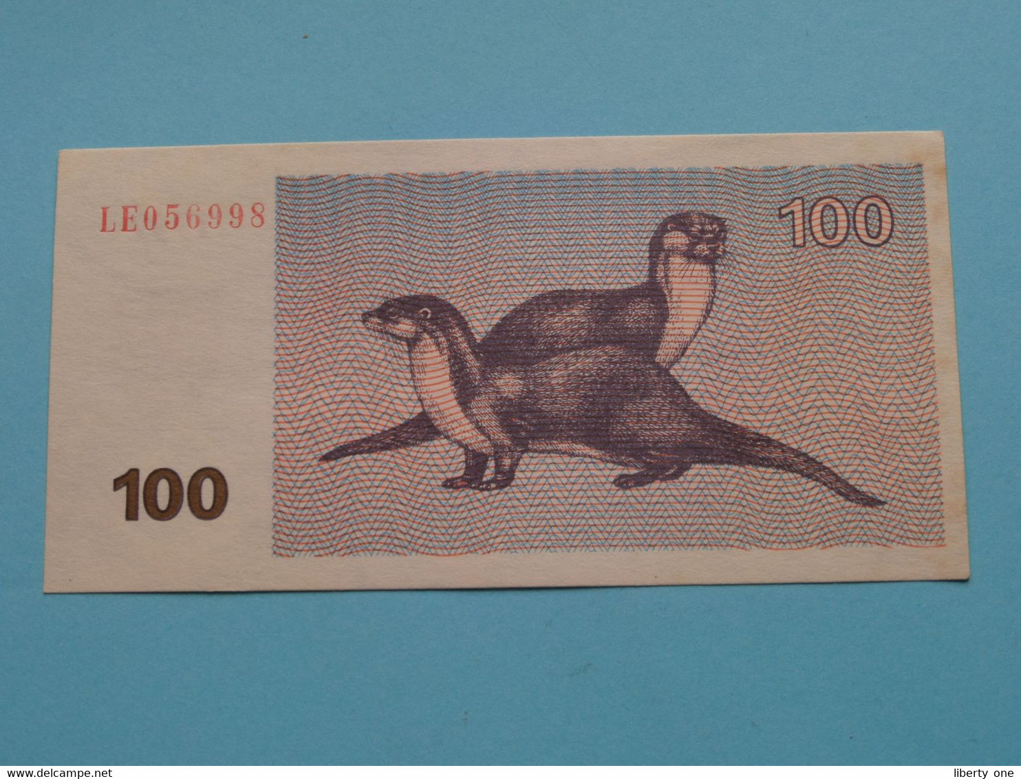 100 Talonas ( LEO56998 ) Lietuvos - 1992 ( Voir / See > Scans ) UNC ! - Lituania