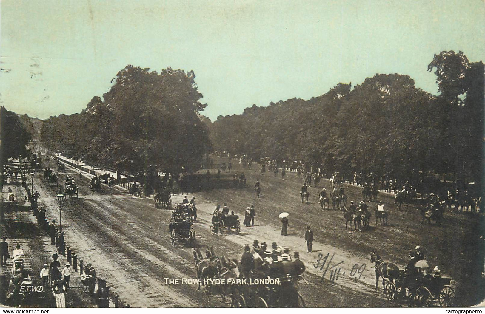 London The Row Hyde Park - Hyde Park