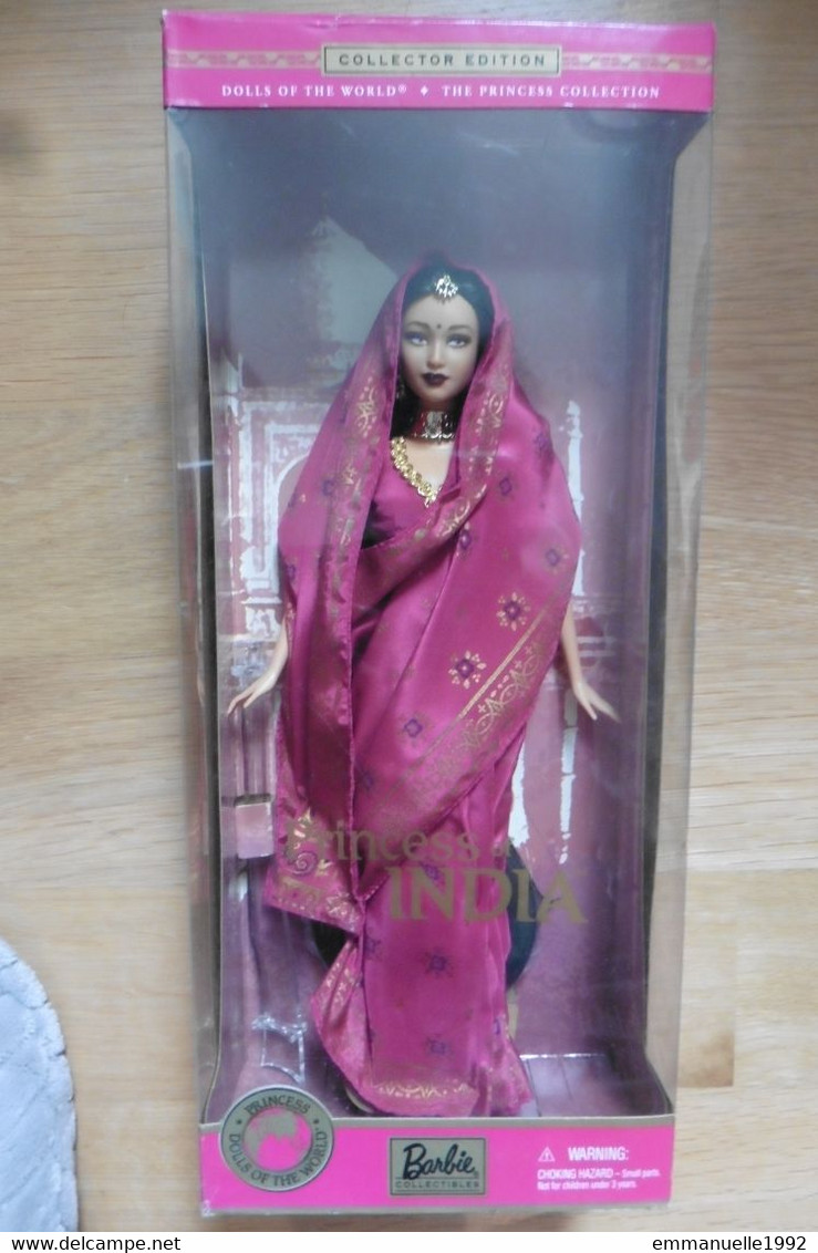 Poupée Barbie Princess of India Dolls of the World 2000 Collection Mattel  RARE !!! Introuvable !