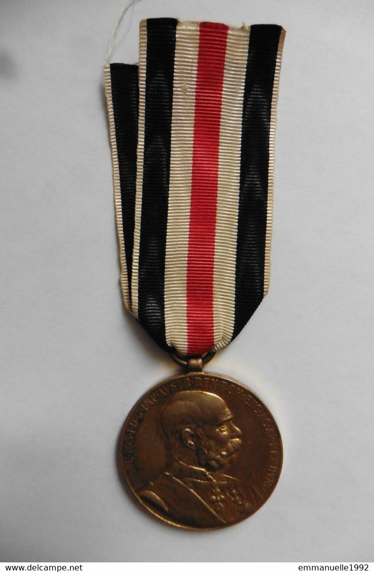 Médaille Empereur François-Joseph D'Autriche Kaiser Franz Joseph I Von Österreich 1848-1898 Jubiläum Jubilée - Royal / Of Nobility