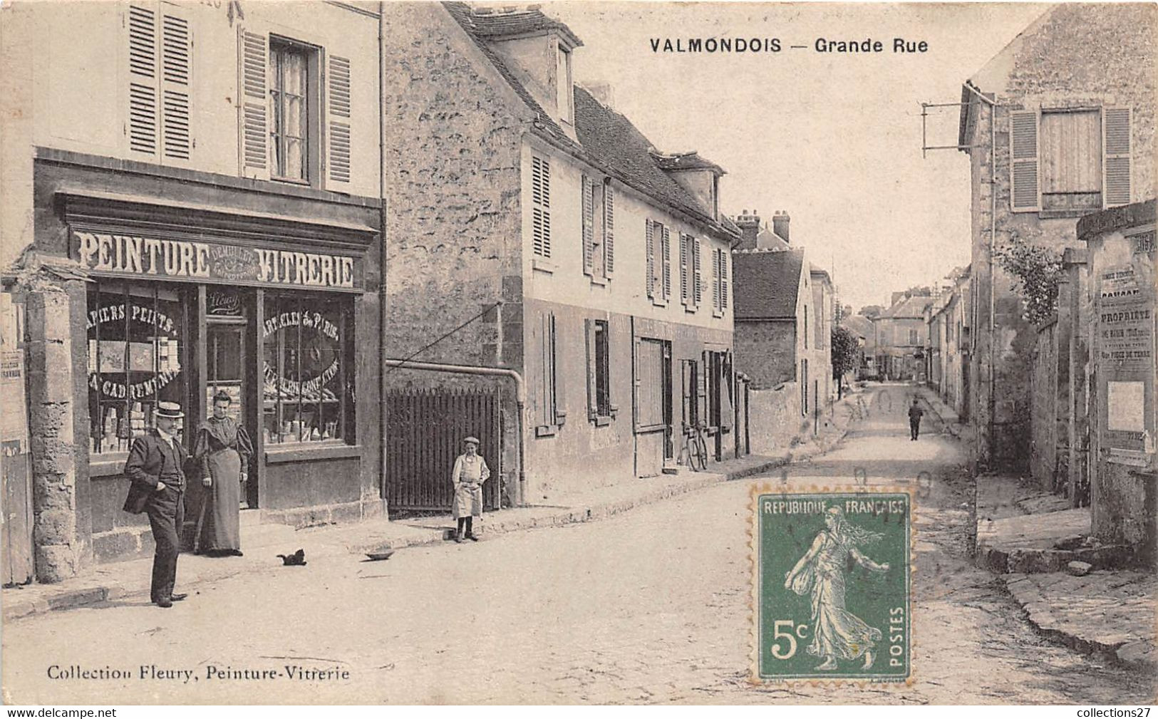 95-VALMONDOIS- GRANDE RUE - Valmondois